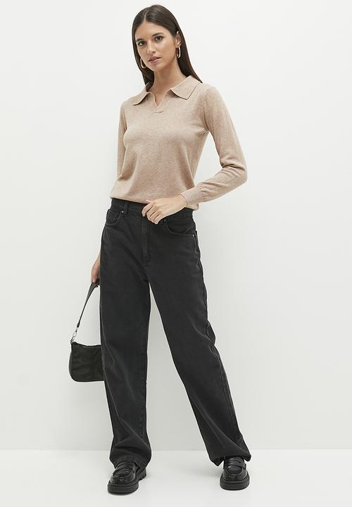 dailyfriday - Collared pull over - oatmeal