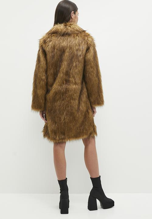 dailyfriday - Faux fur - brown