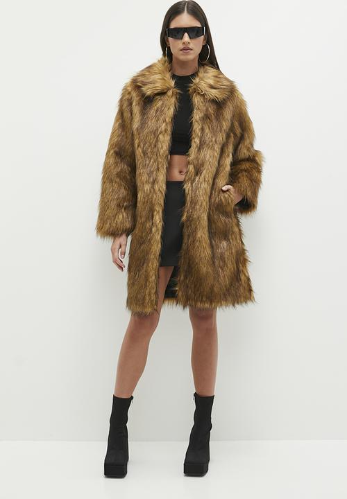dailyfriday - Faux fur - brown