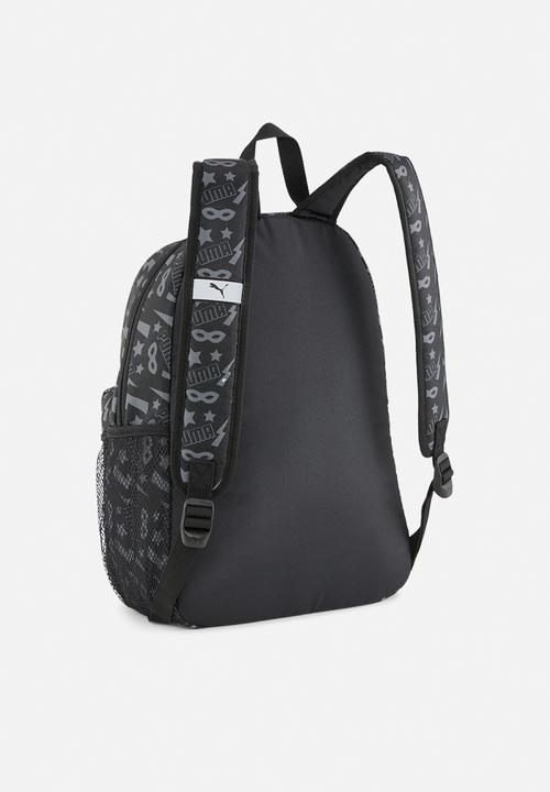 PUMA - Puma phase small backpack - puma black-super hero aop
