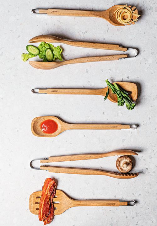 Legend - Premium Beechwood Solid Spoon - Natural 