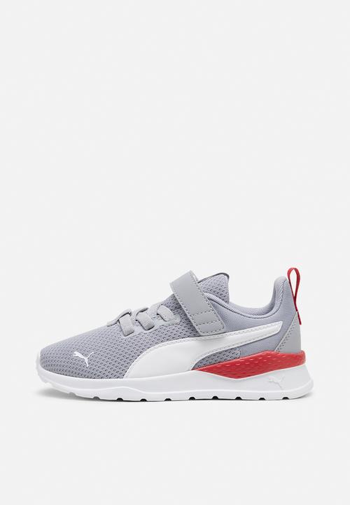 PUMA - Anzarun lite ac+ ps - grey fog/puma white/club red