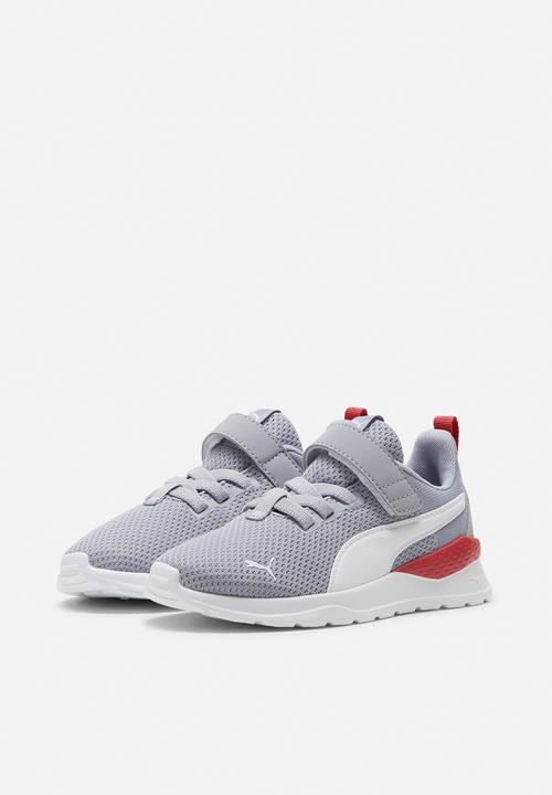 PUMA - Anzarun lite ac+ ps - grey fog/puma white/club red