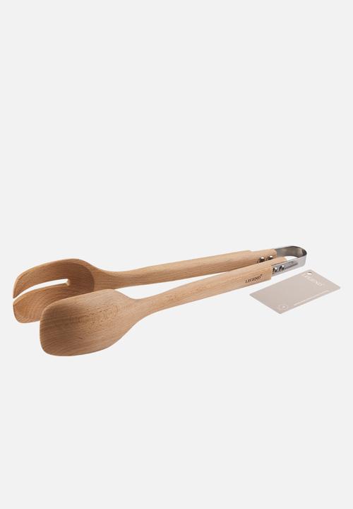 Legend - Premium Beechwood Salad Server - Natural