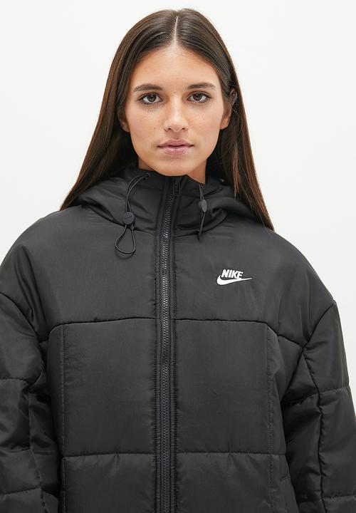 Nike - W Nsw Tf Thrmr Clsc Parka - Black/White