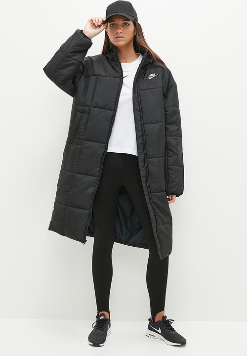 Nike - W Nsw Tf Thrmr Clsc Parka - Black/White
