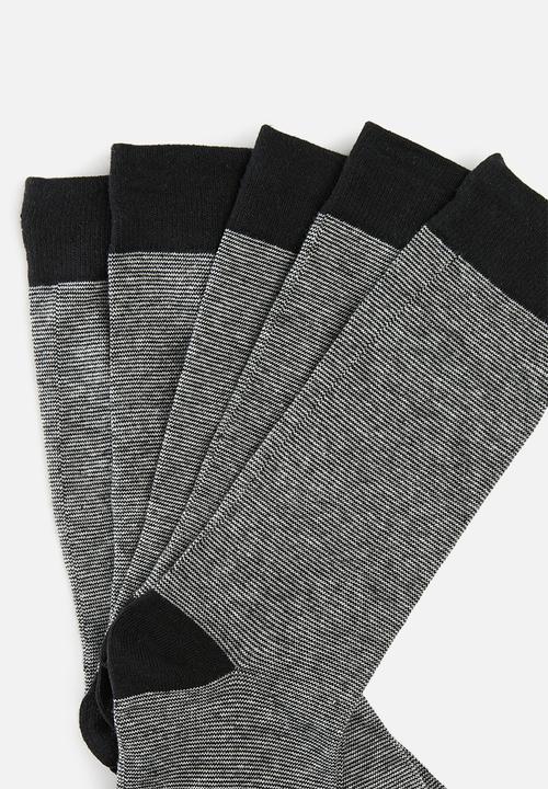 Brave Soul - Msx-470dante 5 pack - black & grey