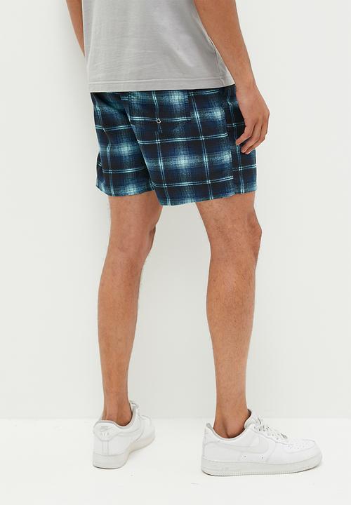 Cotton On - Kahuna short - navy check