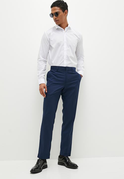 Superbalist - New fit easy care slim fit shirt - white