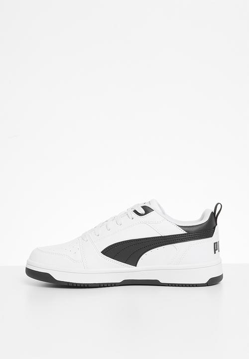 PUMA - Puma rebound v6 lo jr - puma white-puma black-puma black