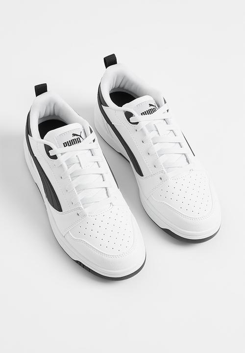 PUMA - Puma rebound v6 lo jr - puma white-puma black-puma black