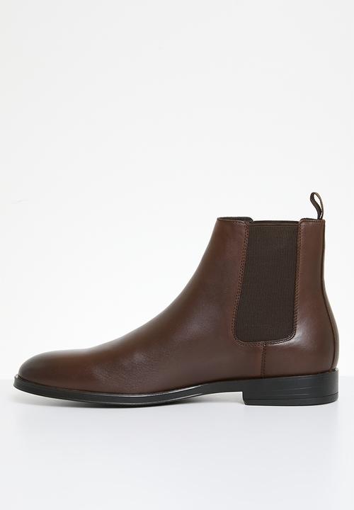 MANGO - Ankle boots monovar - brown