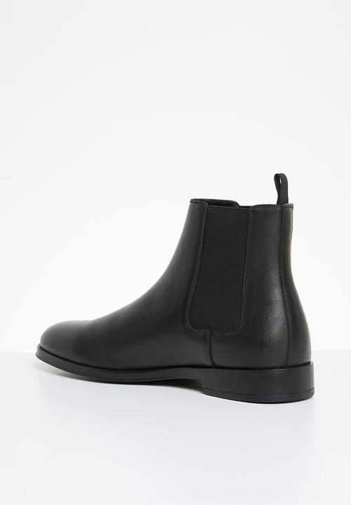MANGO - Ankle boots monovar - black