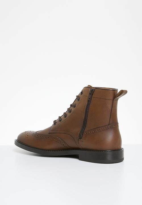 MANGO - Ankle boots cortona - brown