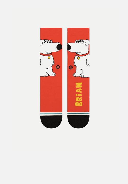 Stance Socks - The Dog Crew - Red
