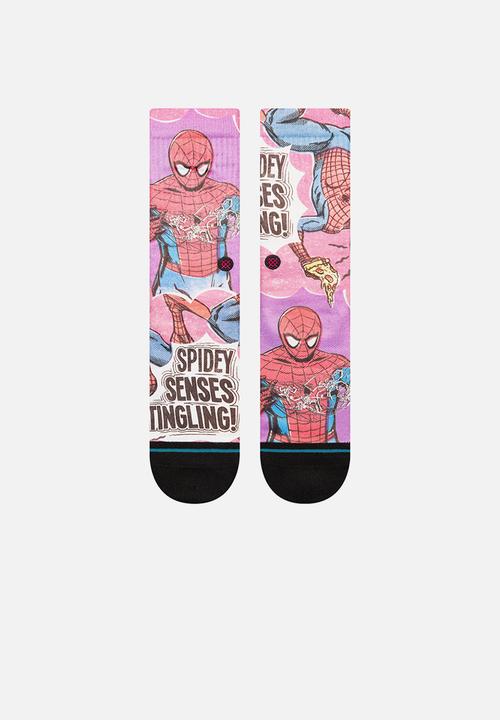 Stance Socks - Spidey Senses Crew - Magenta