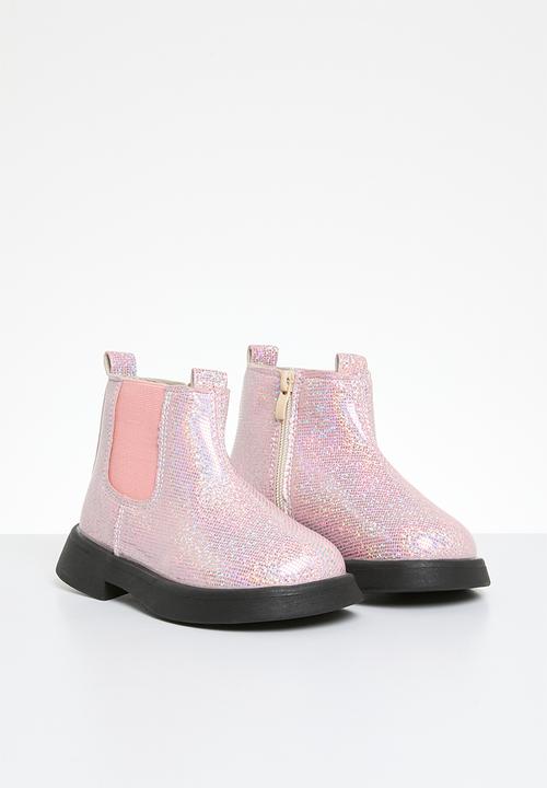 Pop Candy - Metallic ankle boot - pink