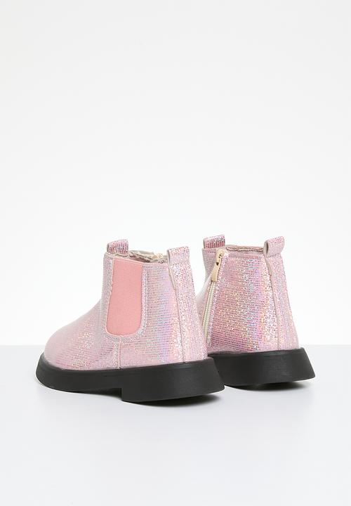 Pop Candy - Metallic ankle boot - pink