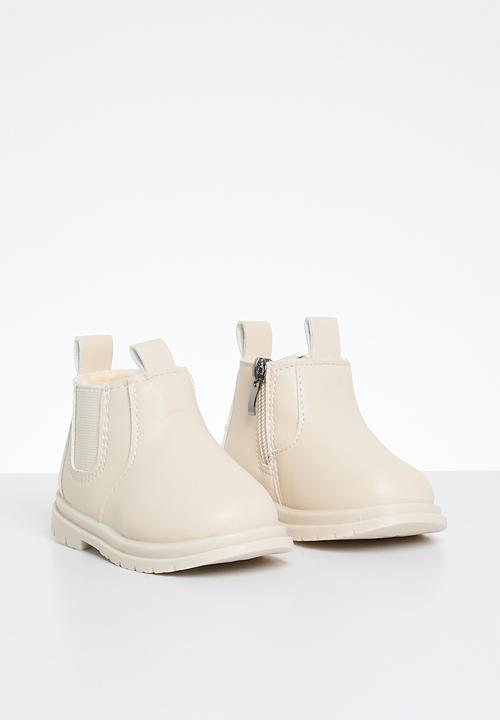 Pop Candy - Chelsea boots - beige