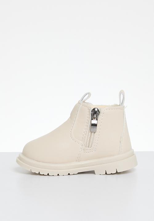 Pop Candy - Chelsea boots - beige