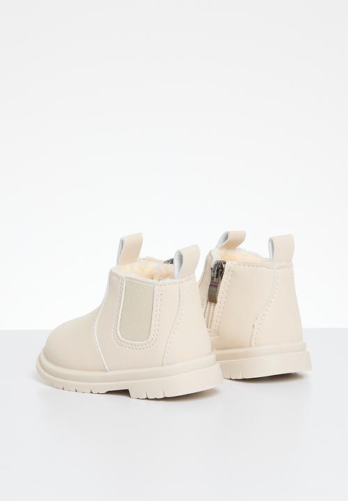 Pop Candy - Chelsea boots - beige