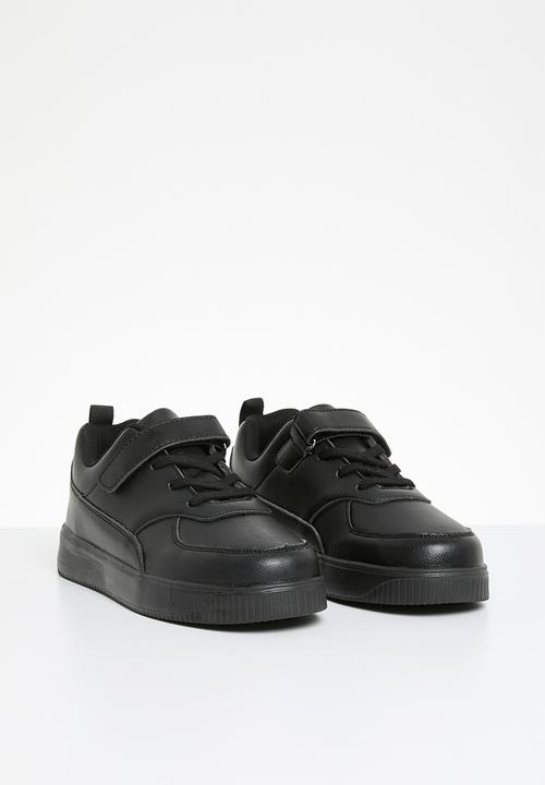 Pop Candy - Adjustable fastener strap sneakers - black