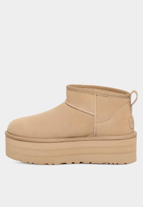UGG® - Classic ultra mini platform ugg - seed mustard