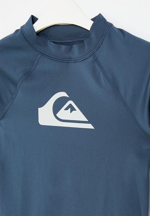 Quiksilver - All Time Short Sleeve Boy Apac -  Insignia Blue