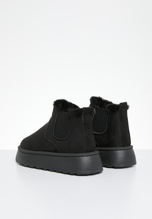 Pop Candy - Platform ankle boots - black