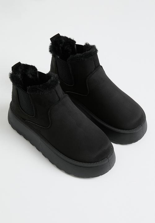 Pop Candy - Platform ankle boots - black