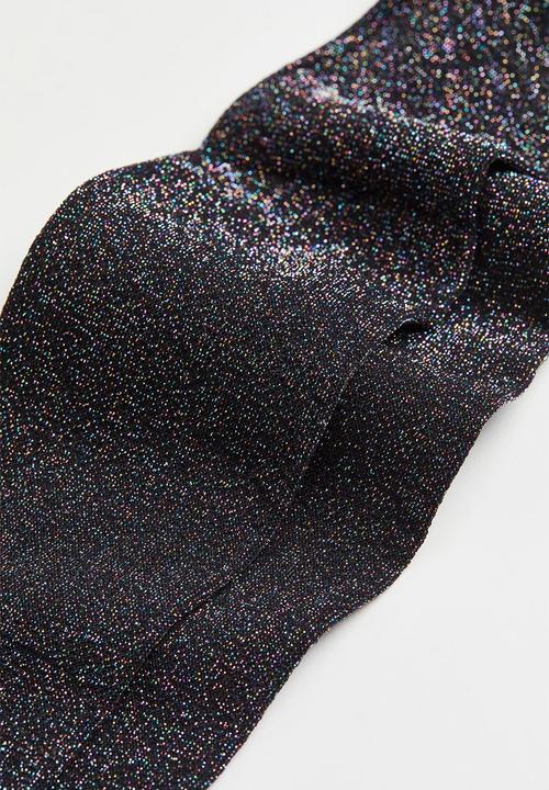 H&M - Glittery tights - black