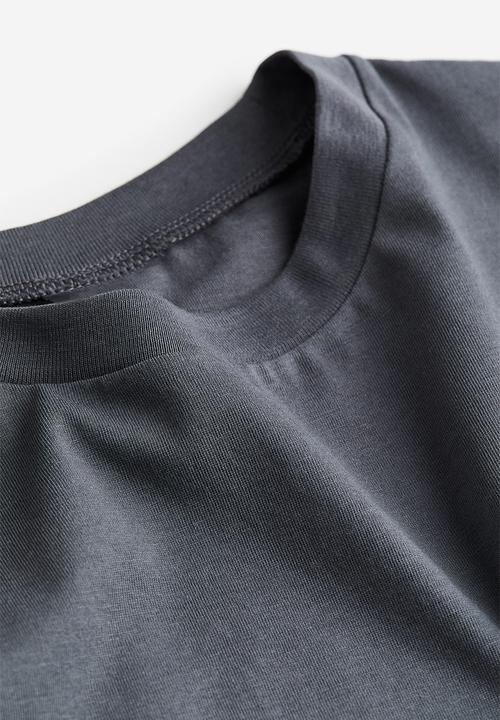 H&M - Boxy t-shirt - dark grey