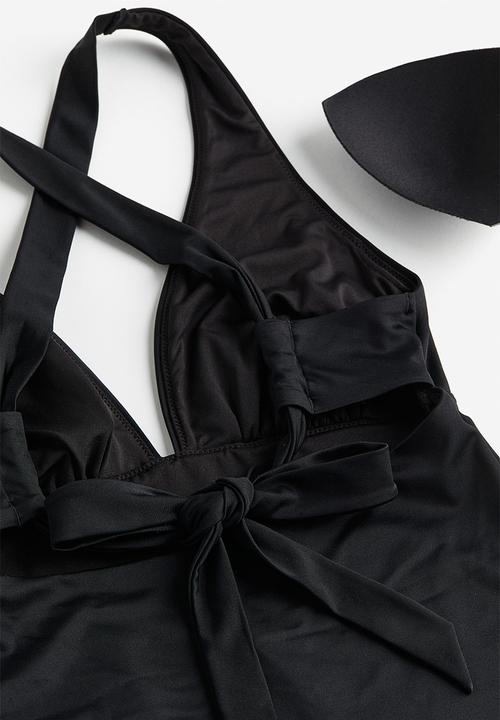 H&M - Padded-cup swimsuit - black
