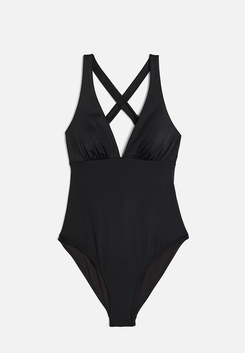 H&M - Padded-cup swimsuit - black