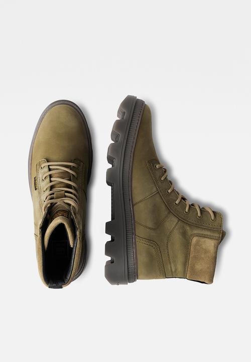 G-STAR - Noxer nubuck boot - combat
