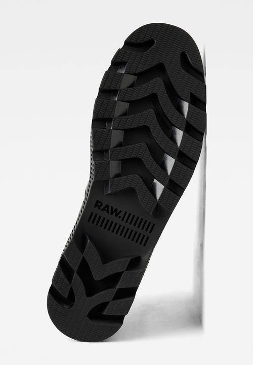 G-STAR - Vetar ii leather boot - black
