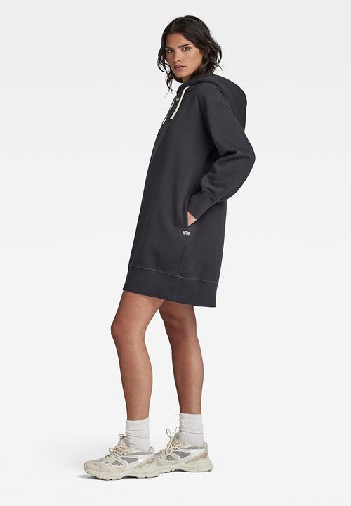 G-STAR - Loose sw dress hdd long sleeve wmn - shadow