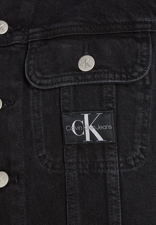 Calvin Klein - Cropped 90s jacket - denim black
