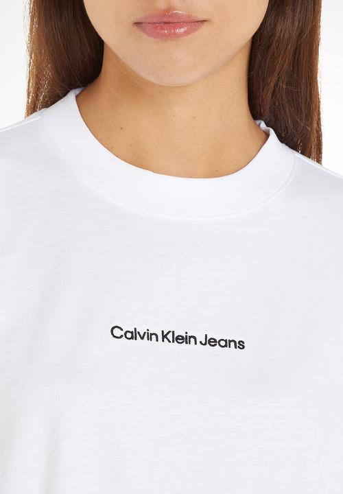 Calvin Klein - Institutional loose long sleeves - bright white