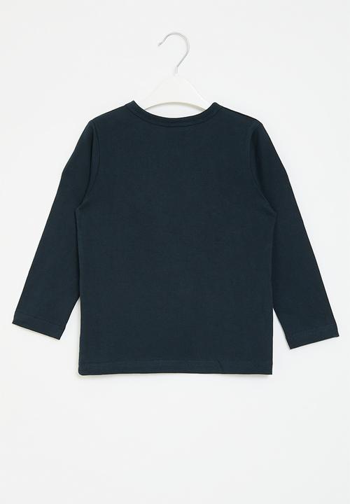 Pop Candy - Printed long sleeve tee - dark blue