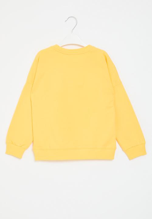 Pop Candy - Printed sweat top - yellow