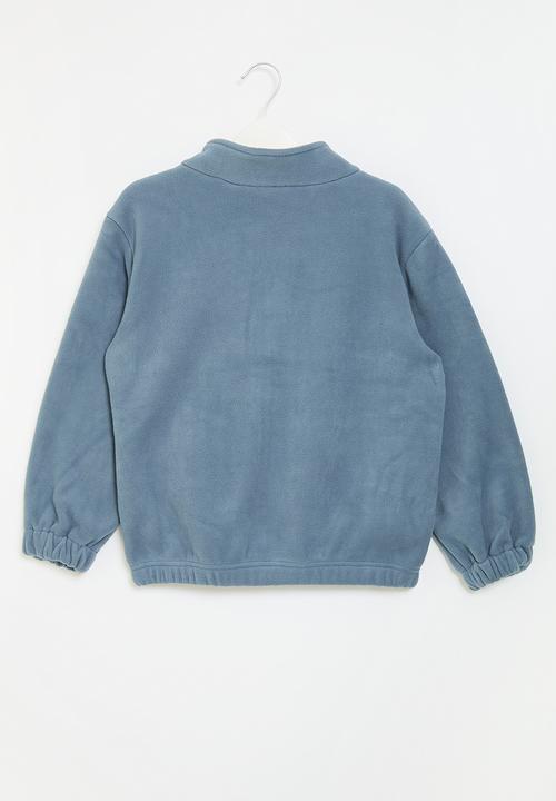 Pop Candy - Zip through fleece jacket - sky blue