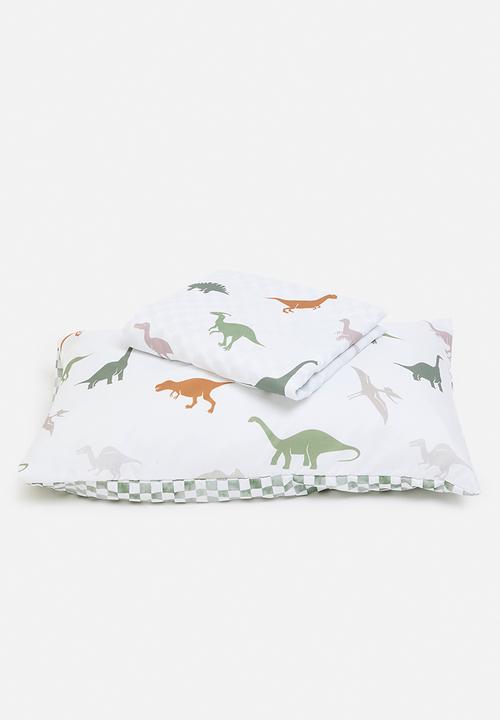 Sixth Floor - Jurassic reversible duvet covet set - multi