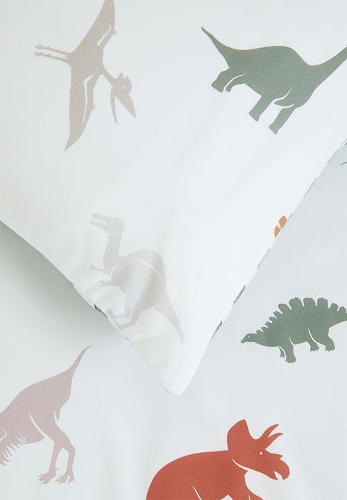 Sixth Floor - Jurassic reversible duvet covet set - multi