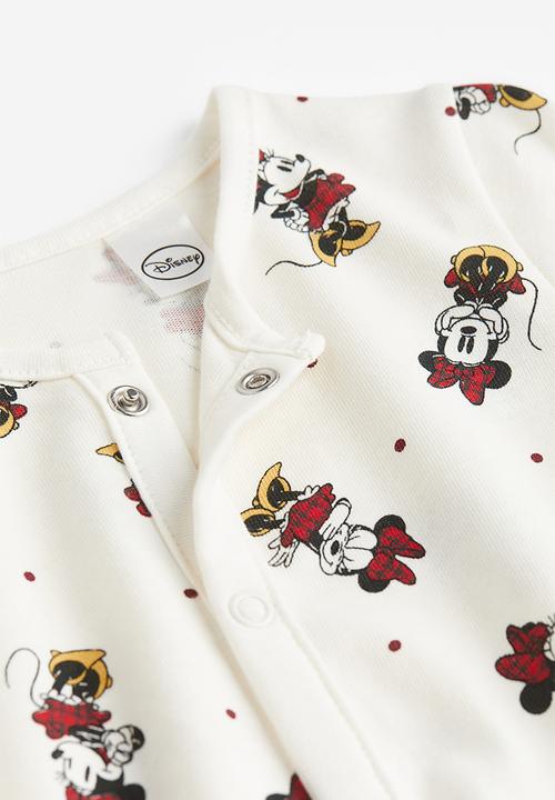 H&M - 2-Pack printed pyjamas - Red Minnie Mouse 