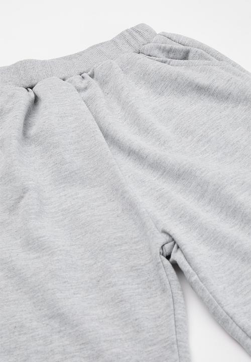 Pop Candy - Frill heart décor track suit set - grey