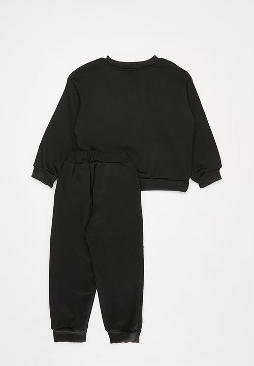 Pop Candy - Track suit set - black 