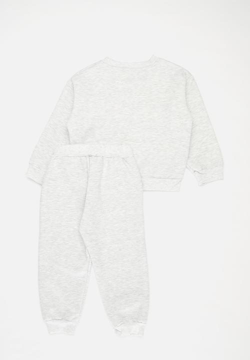 Pop Candy - Track suit set - light grey