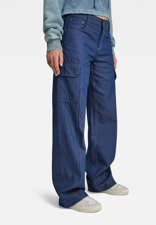 G-STAR - Judee Cargo Denim Wmn - Raw Denim