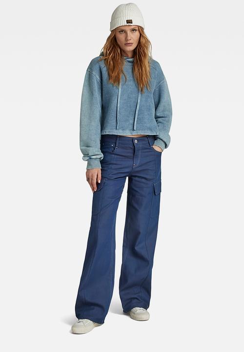 G-STAR - Judee Cargo Denim Wmn - Raw Denim
